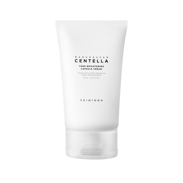SKIN1004 Madagascar Centella Tone Brightening Capsule Cream 75ml | Niacinamide & Tranexamic Acid Glow Cream