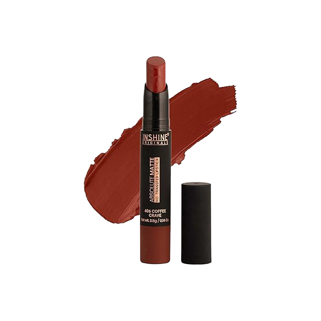 INSHINE Originals Absolute Matte Lipstick – Coffee Crave (406)